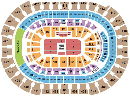 Capital One Arena Dave Chappelle Seating Chart